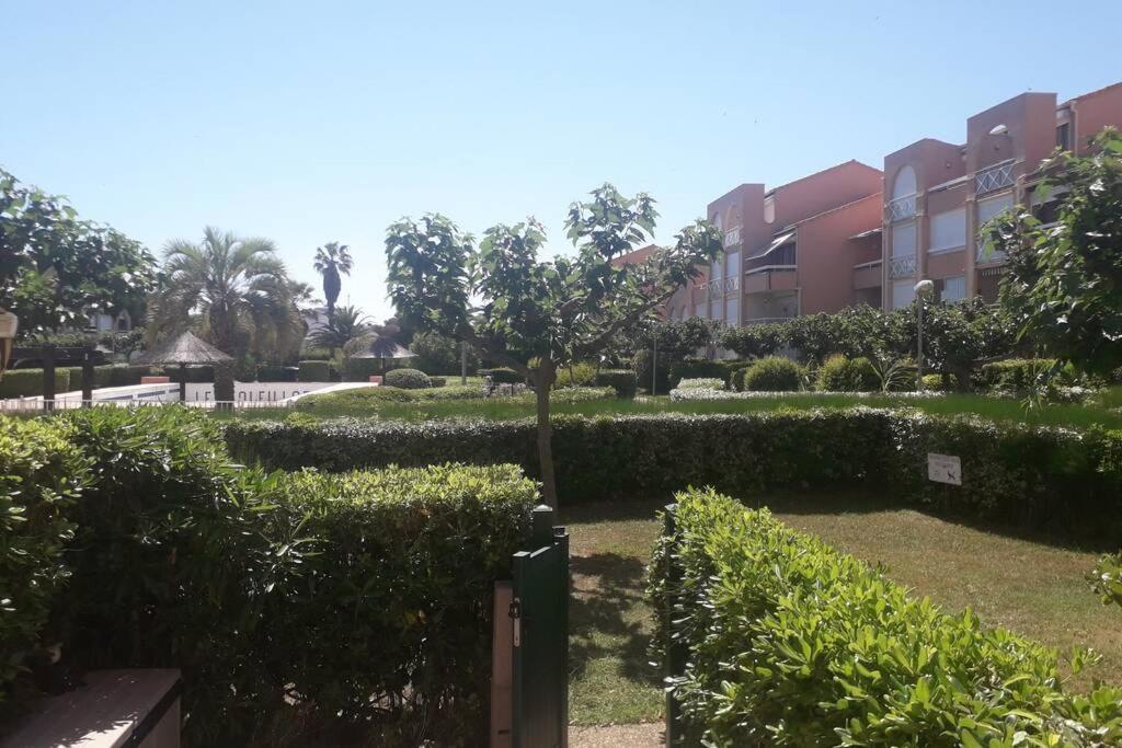 Nid Douillet F2, Clim, Jardin, Piscine, Parking, Plage 200 M Palavas Bagian luar foto