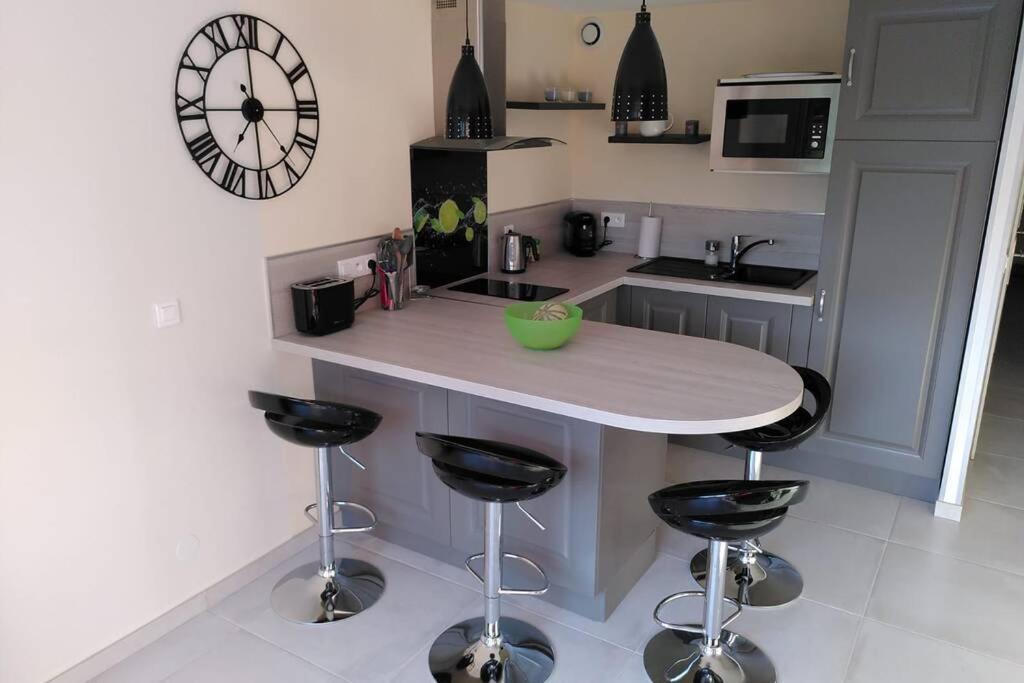 Nid Douillet F2, Clim, Jardin, Piscine, Parking, Plage 200 M Palavas Bagian luar foto