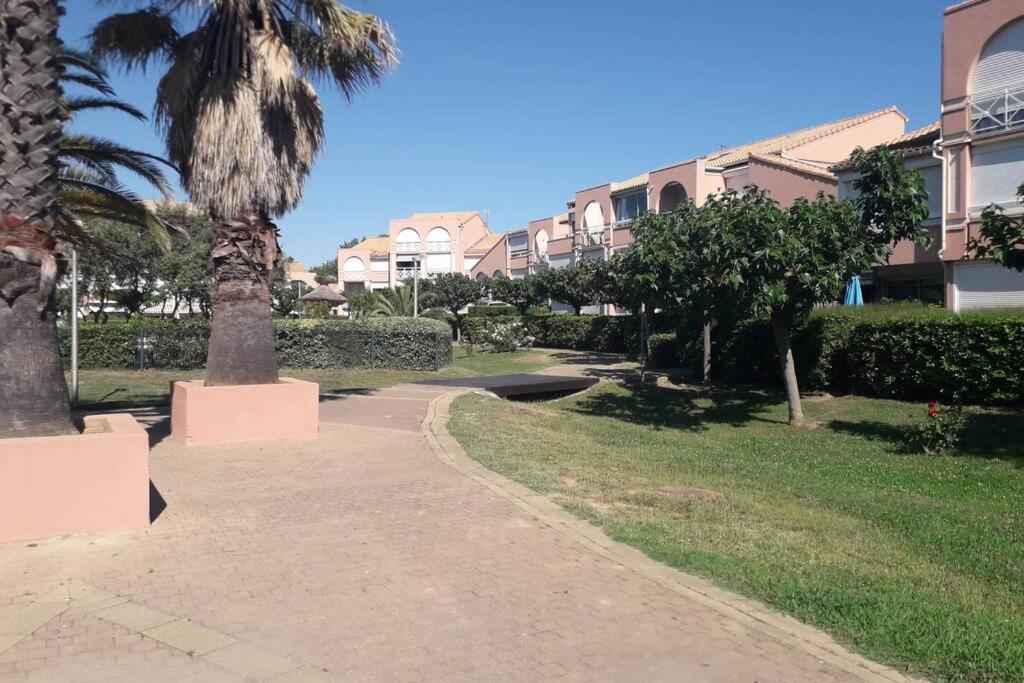 Nid Douillet F2, Clim, Jardin, Piscine, Parking, Plage 200 M Palavas Bagian luar foto