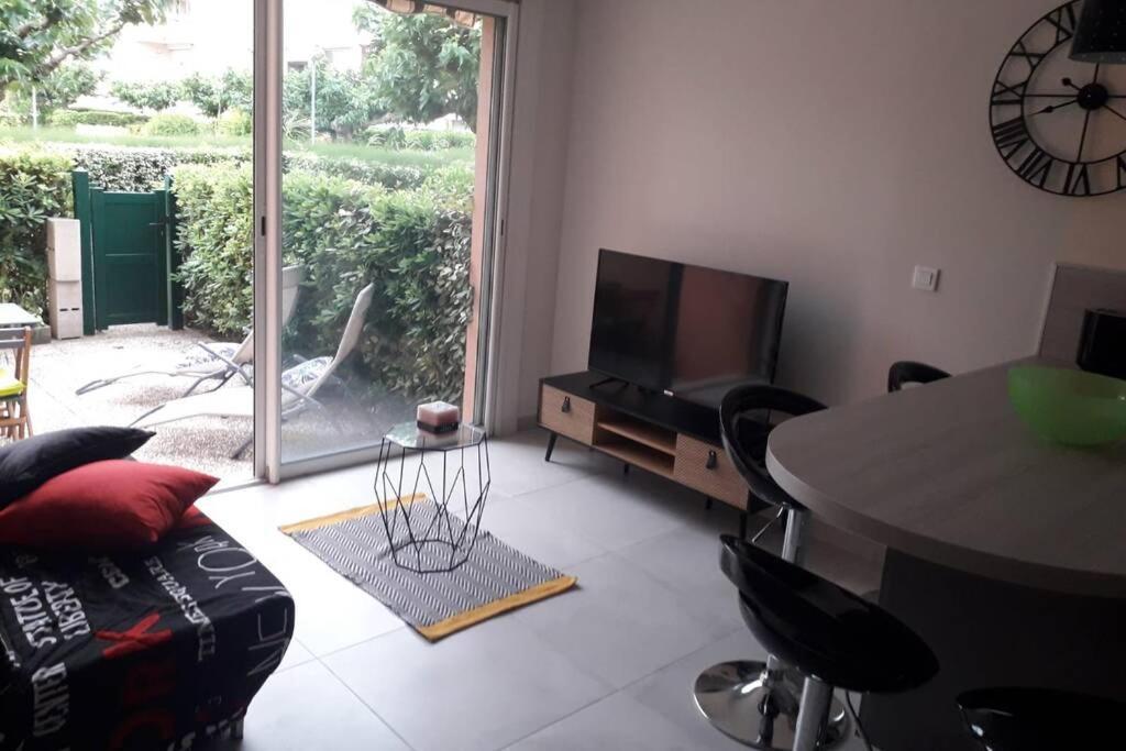 Nid Douillet F2, Clim, Jardin, Piscine, Parking, Plage 200 M Palavas Bagian luar foto
